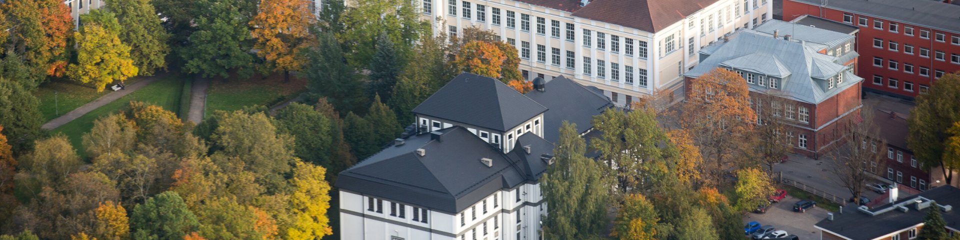 Bird-eye view of Vanemuise 46 building. The main venue for the conference.