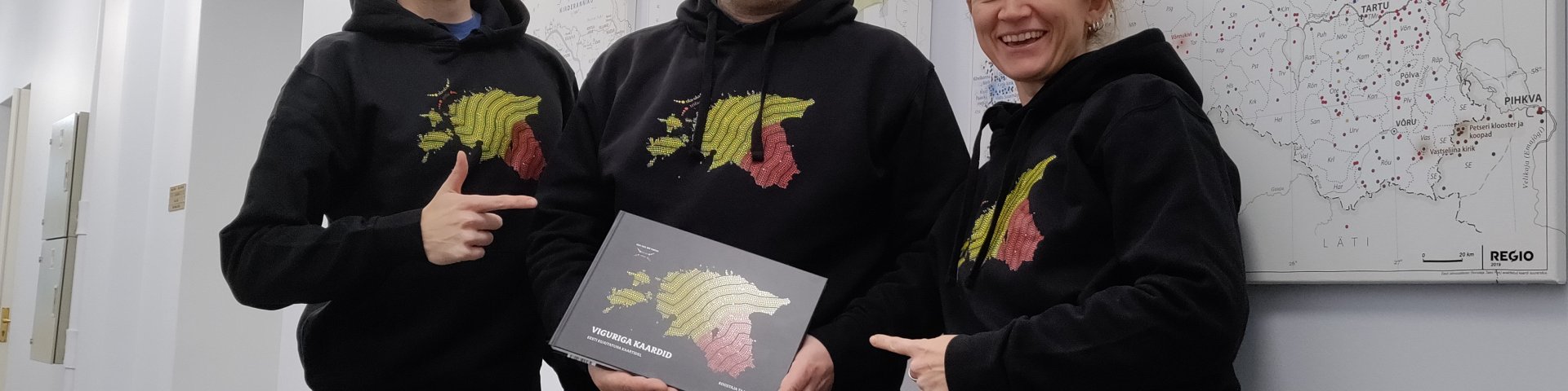Andmeloo tiitli võitnud raamat "Viguriga kaardid - Eesti kujutatuna kaartidel".